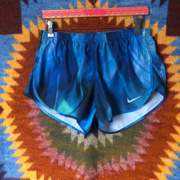 Nike Pants - Nike blue wave running shorts